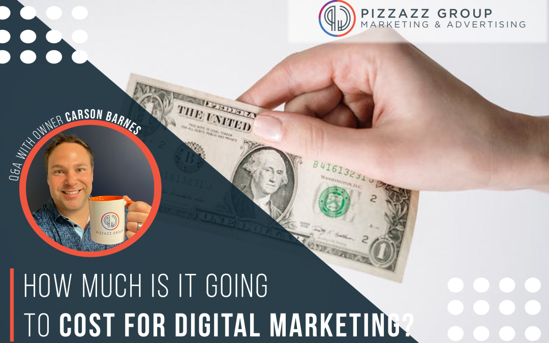 Cost for digital marketing