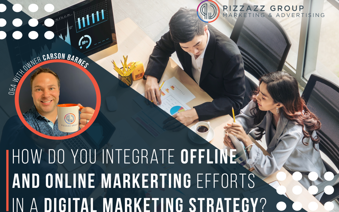 Offline and online marketing