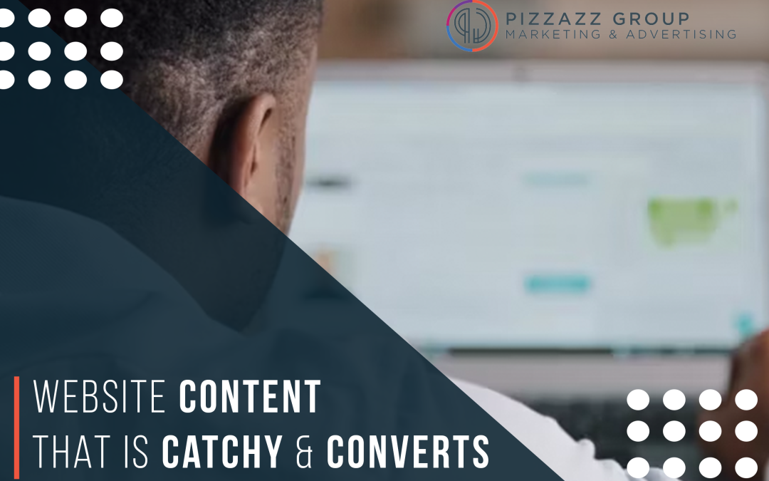 Website Content That Is Catchy & Converts